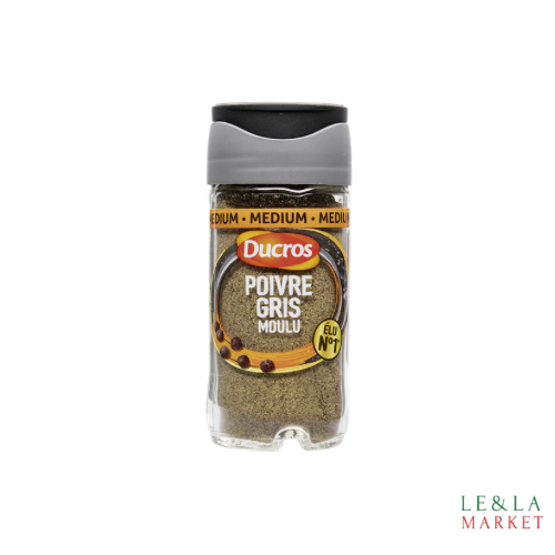 Poivre gris moulu - Medium Ducros 36g