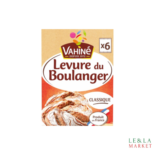 Levure du Boulanger classique Vahiné 6 sachets 48g