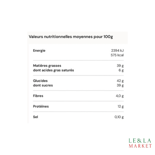 Pâte à tartiner Cacahuètes et Cacao Bonne Maman 350g