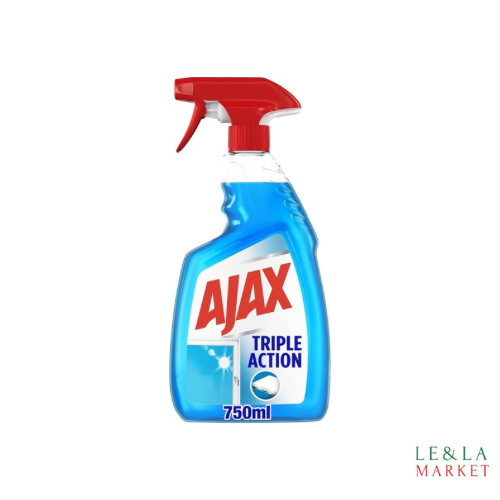 Nettoyant spray vitres triple action Ajax 750ml
