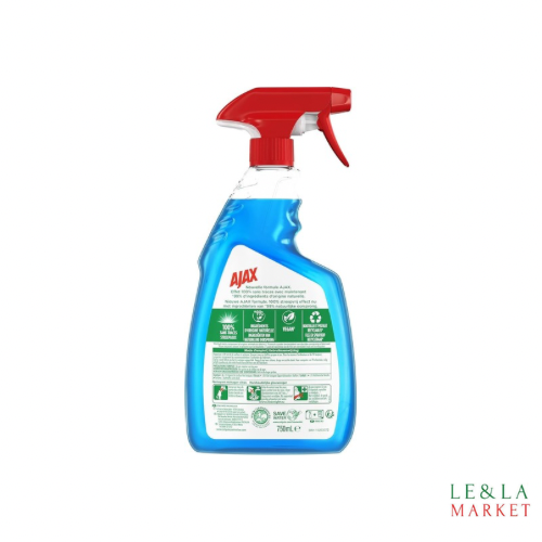 Nettoyant spray vitres triple action Ajax 750ml