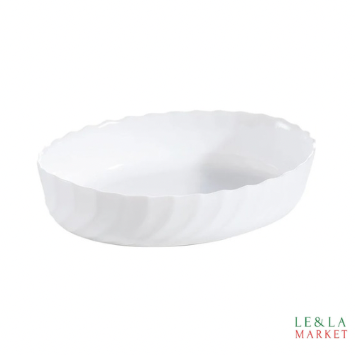 Plat à four ovale Luminarc 36x29cm 4.8L