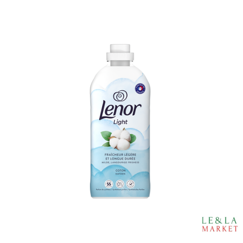 Adoucissant liquide Fraîcheur de coton Lenor 55 Lavages