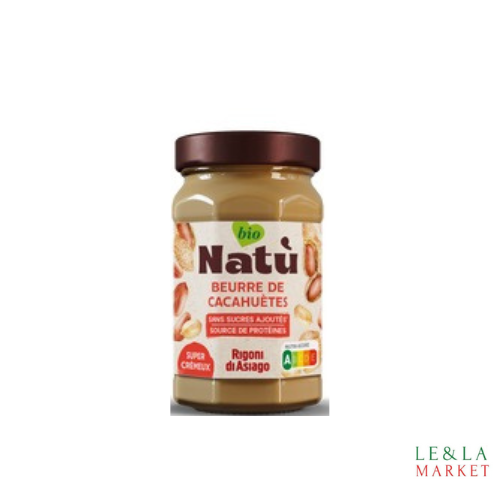 Beurre de cacahuète bio NATU 220g