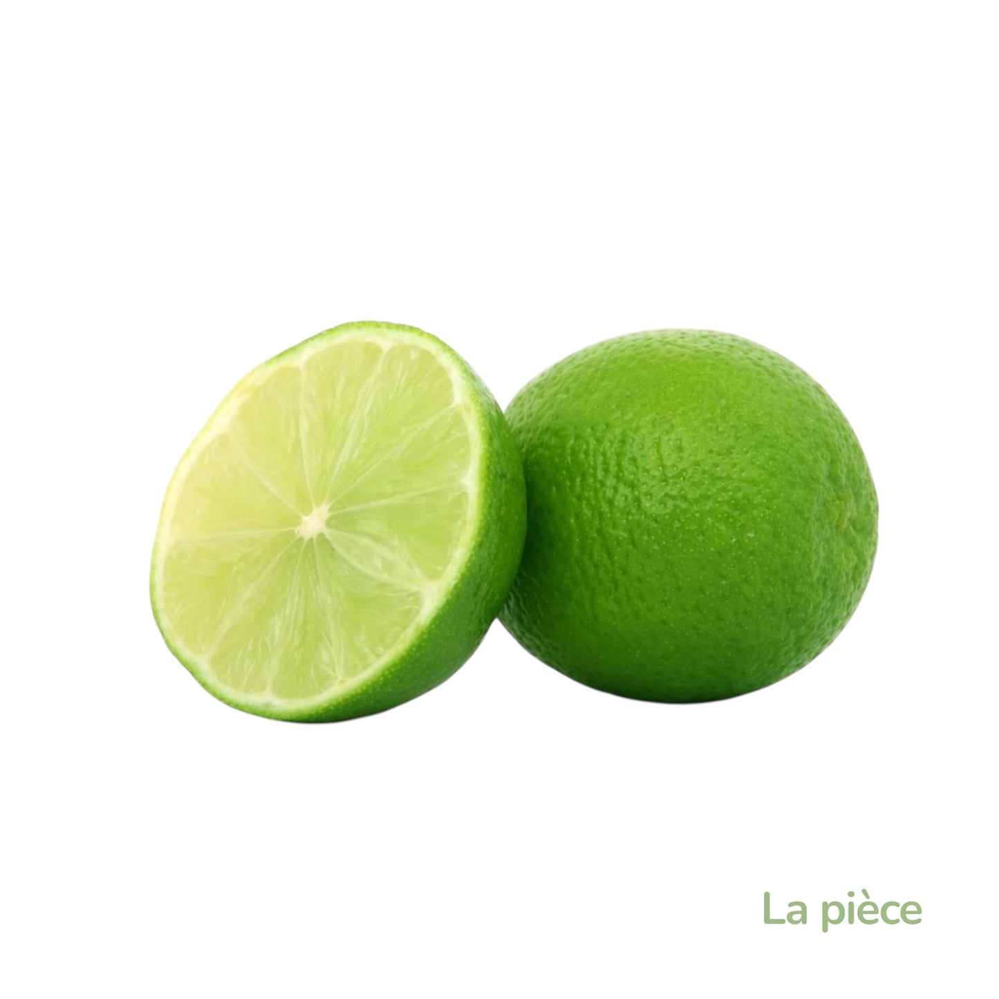 Citrons verts vendu au détail origine Brésil