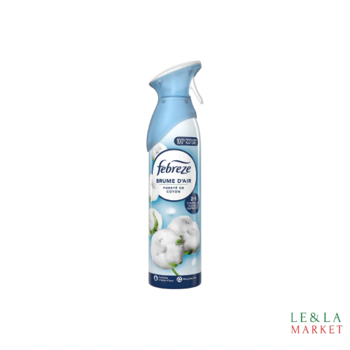 Désodorisant brume d'air pureté de coton Febreze 185 ml