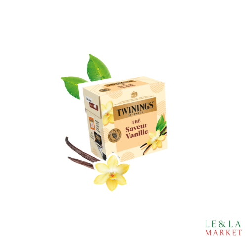 Thé saveur vanille Twinings 20 sachets