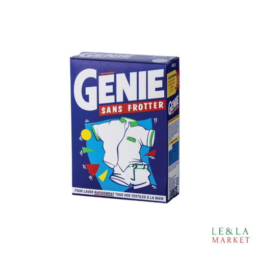 Lessive main sans frotter  en poudre Genie 450g