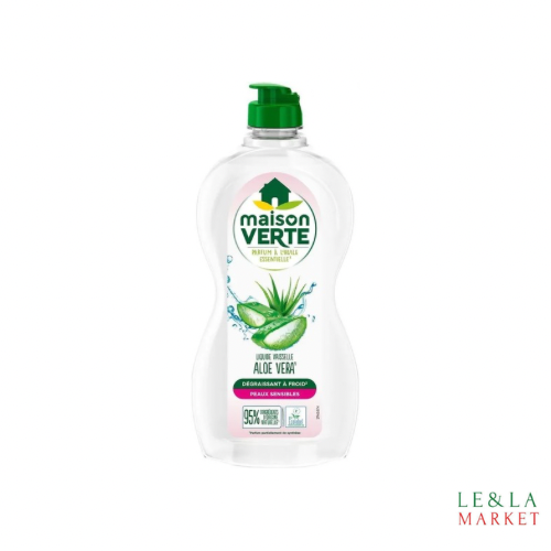Liquide vaisselle aloé vera Maison Verte 500ml