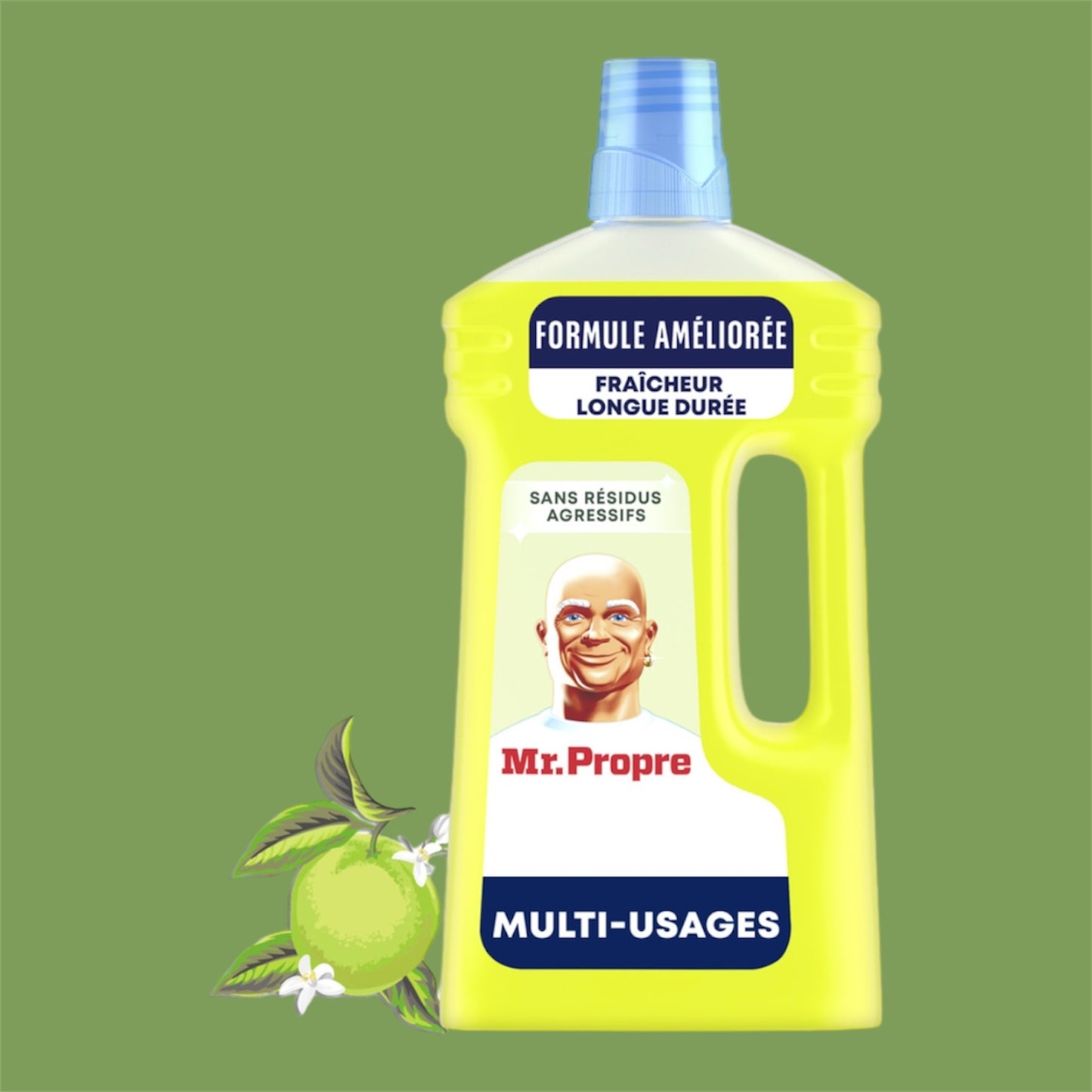 Nettoyant liquide multi-surfaces bergamote MR. Propre 1L