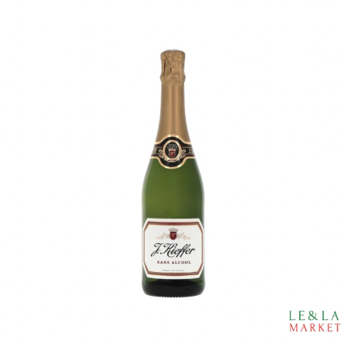 Boisson effervescente à base de jus de raisin sans alcool J.Kieffer 75cl