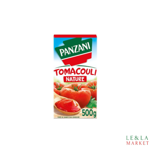 Sauce tomacouli purée de tomates fraîches Panzani 500g