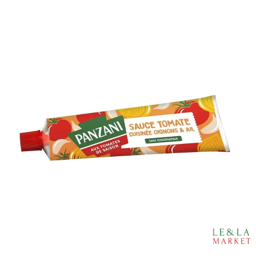 Sauce tomate cuisinée oignons et ail Panzani 180g