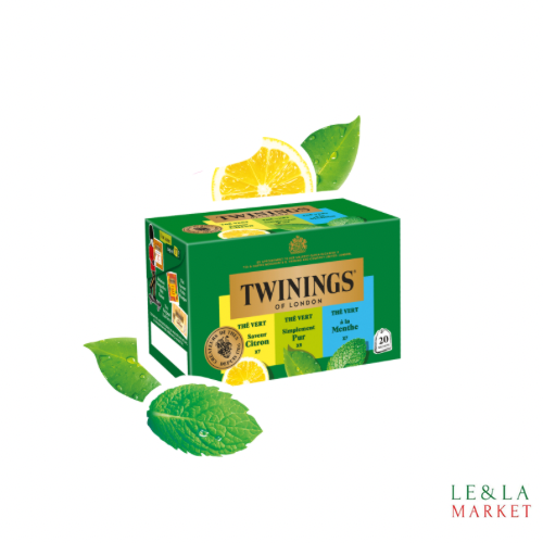 Collection de Thés Verts Twinings 20 sachets