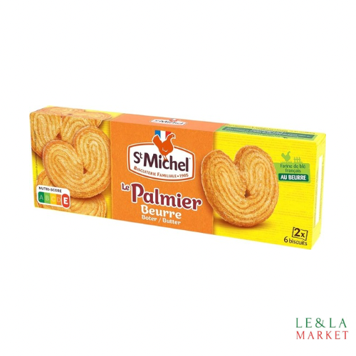 Biscuits palmiers feuilletés  ST MICHEL 87g