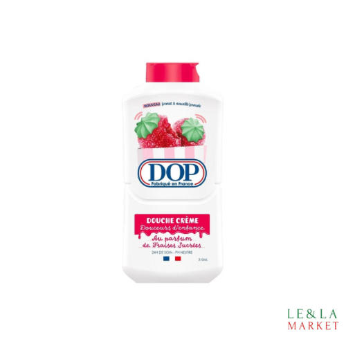 Douche crème parfum fraises sucrées Dop 290ml