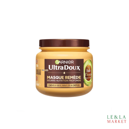 Masque cheveux à l'huile d'avocat et karité Garnier 340ml