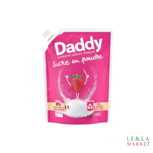 Sucre blanc en poudre Daddy 750g