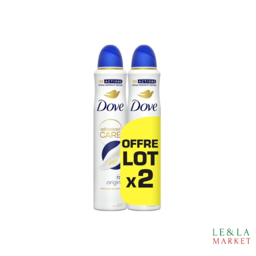 Anti-tranpirant Dove advanced Care Original 2x200ml