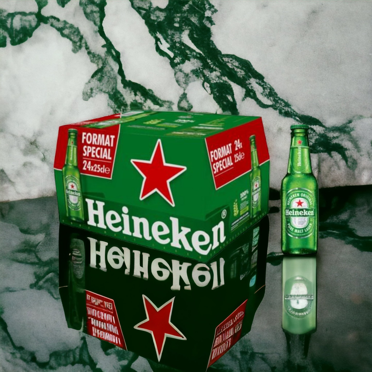 Bière Heineken 24x25cl