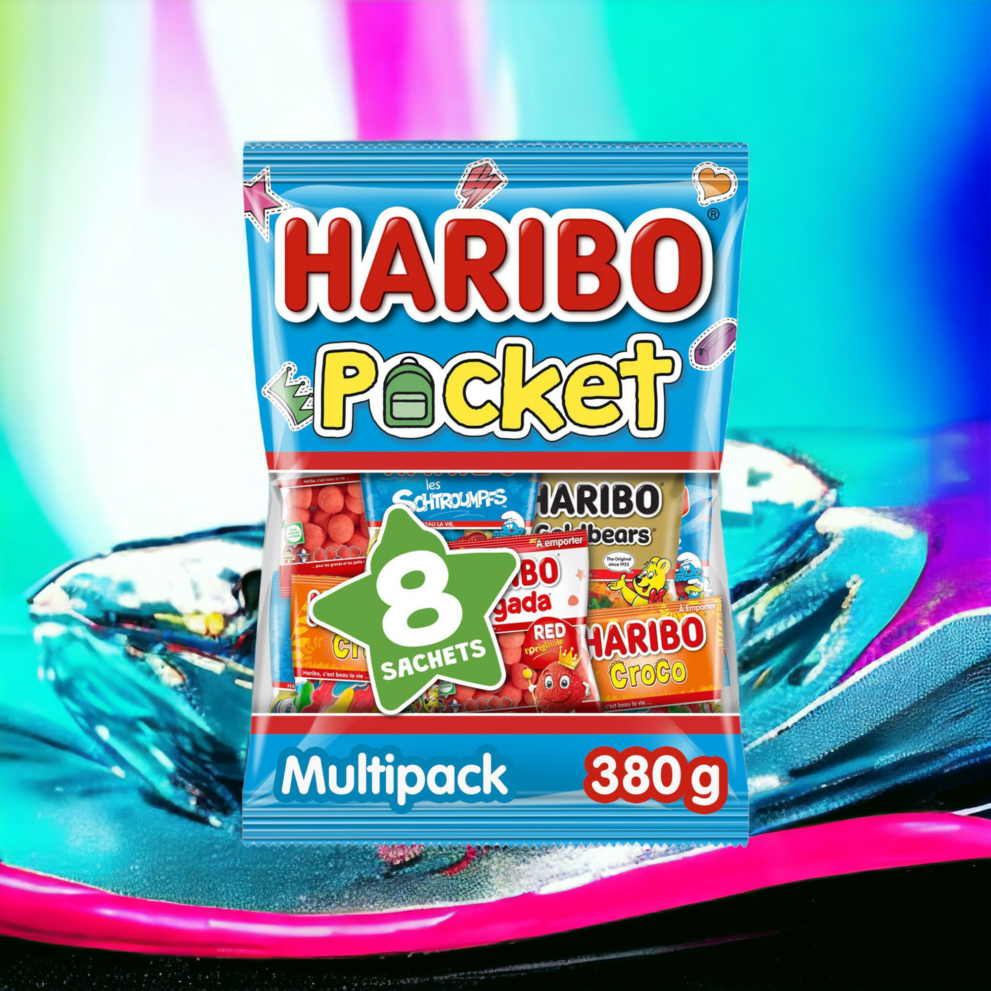 Haribo Pocket 8x(380g)