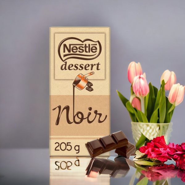 Chocolat noir Nestles dessert 205g