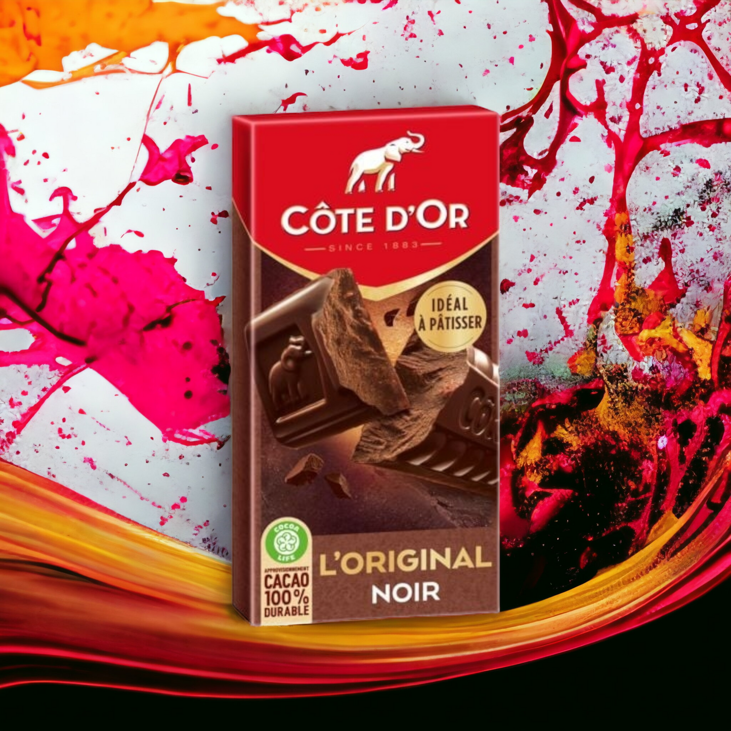 Tablettes chocolat au lait  Côte d'or original 2x200g