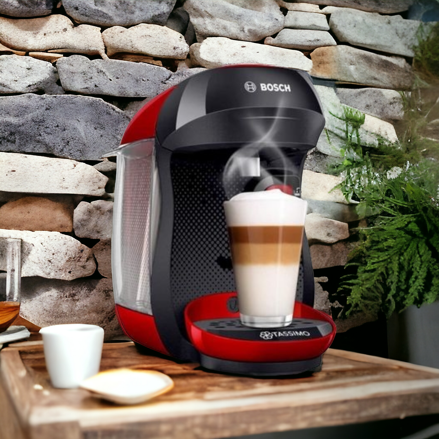 Cafetière à dosette Tassimo TAS1103 - Rouge BOSCH