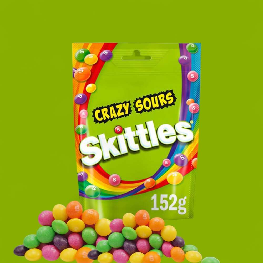 Skittles Crazy Sours 152g