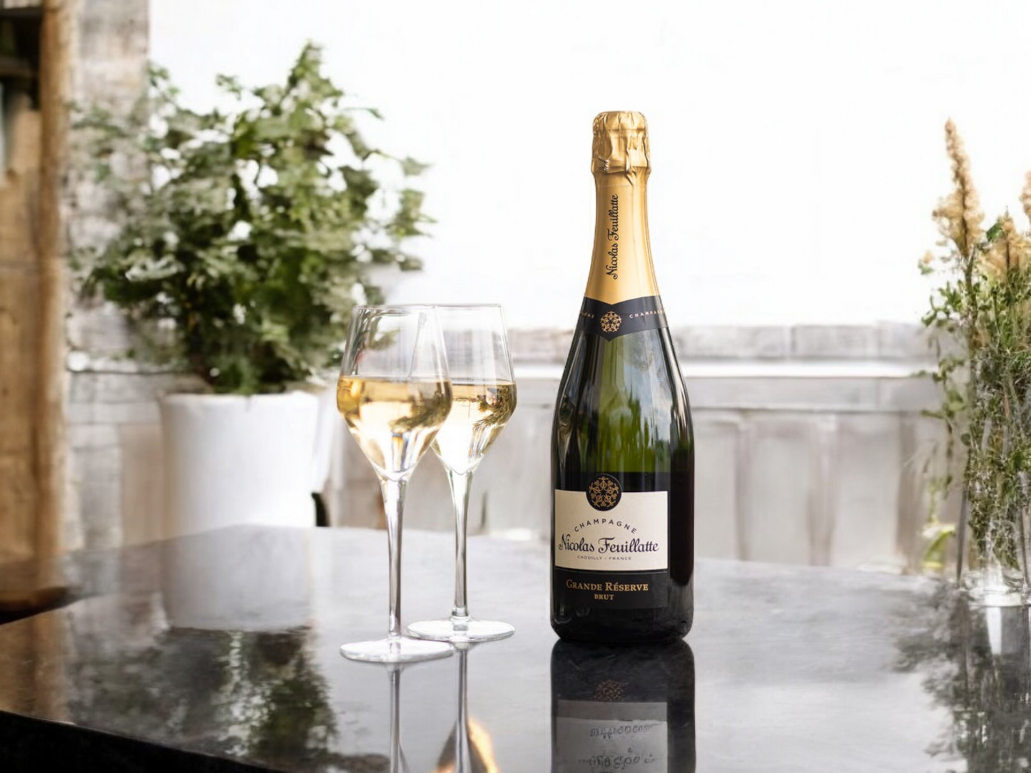 Champagne grande réserve brut Nicolas Feuillate 70cl