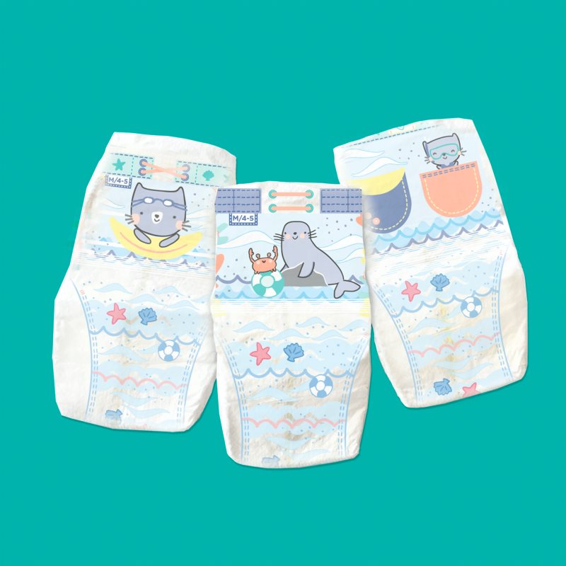 Couche jetable pour piscine Pampers Splashers Taille 3-4 (6-11kg) x12