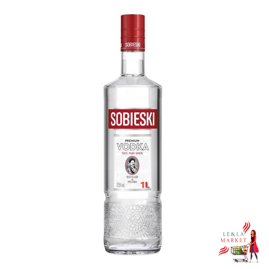 Sobieski  premium Vodka 37,5% vol 1L