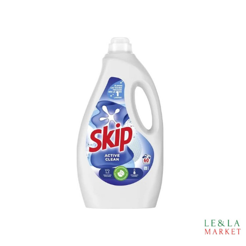 Lessive liquide active clean Skip 60 lavages