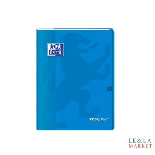 Cahier blue grand carreaux easybook Oxford 24x32cm 96 pages