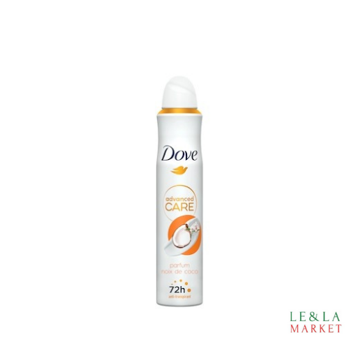 Déodorant Spray Anti-Transpirant Advanced Care Noix de Coco & Jasmin 200ml